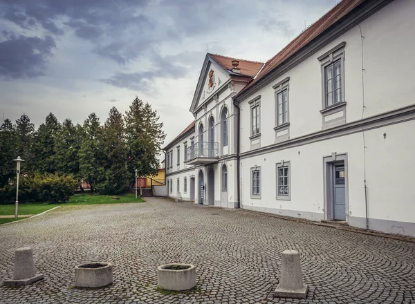 Altes Schloss Dorf Bilovice Der Tschechischen Republik — Stockfoto