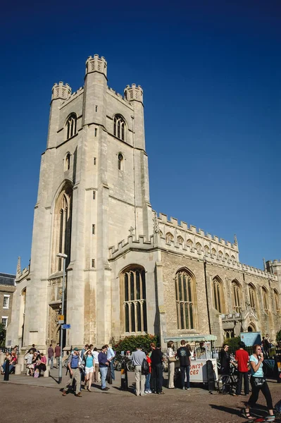 Cambridge Wielka Brytania Września 2006 Kościół Najświętszej Marii Panny Wielkiej — Zdjęcie stockowe