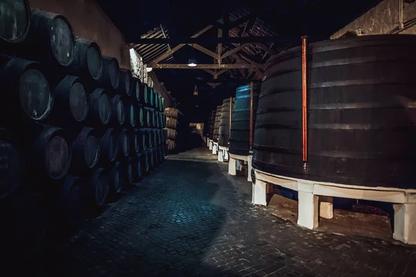 Vila Nova Gaia Portugal November 2017 Interior Ferreira Wine Cellars — Stock Photo, Image