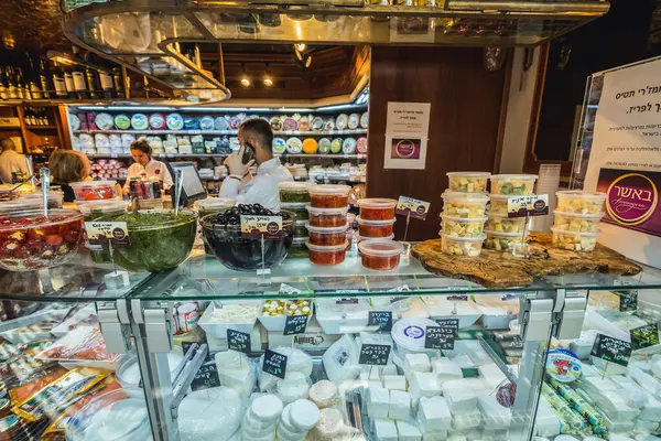 Tel Aviv Israel Oktober 2015 Laden Auf Dem Öffentlichen Markt — Stockfoto