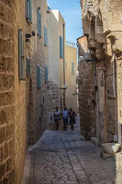 stock image Tel Aviv, Israel - October 20, 2015: Street on Jaffa old town area in Tel Aviv city