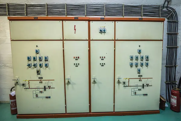 Konjic Bosnia Herzegovina August 2015 Ventilation System Control Board Ark — 图库照片