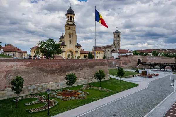 Alba Iulia Roemenië Juli 2016 Alba Carolina Fort Alba Iulia — Stockfoto