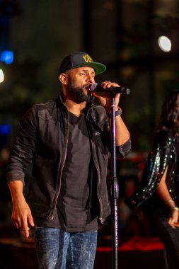 Reggae grubu The Wailers, Miami Tasarım Bölgesi 'nde 19 Şubat 2024' te Miami Senfoni Orkestrası ile birlikte konser verdi.