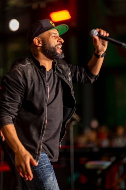 Reggae grubu The Wailers, Miami Tasarım Bölgesi 'nde 19 Şubat 2024' te Miami Senfoni Orkestrası ile birlikte konser verdi.