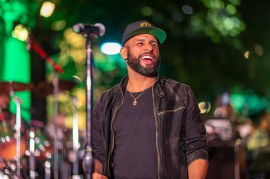 Reggae grubu The Wailers, Miami Tasarım Bölgesi 'nde 19 Şubat 2024' te Miami Senfoni Orkestrası ile birlikte konser verdi.