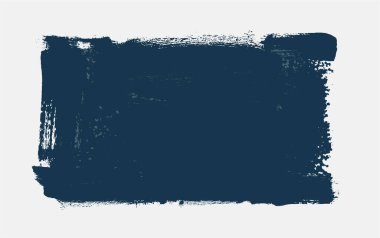 Elle çizilmiş siyah boya lekesi. Modern sanatsal arka plan. Renkli dikdörtgen şeklinde bir vektör, tebrik kartı, afiş, poster. Tek krom vuruşlu arka plan. Tasarım çizimi, fırça resmi.