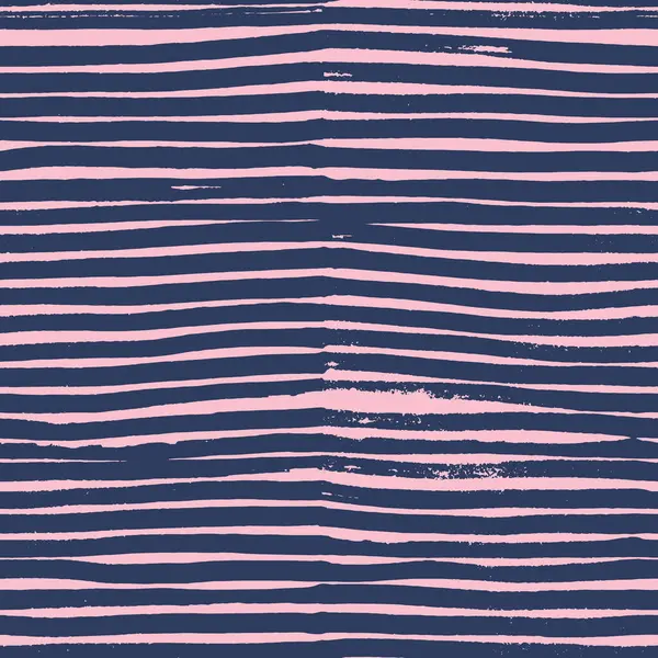 Kusursuz desenli soyut çizgili fırça darbeleri. Kalın fırça darbeleriyle kalın yatay desen. Pankartlar, posterler, etiketler, hediye ambalaj kağıtları için sevimli, pürüzsüz desensiz tasarım ögesi