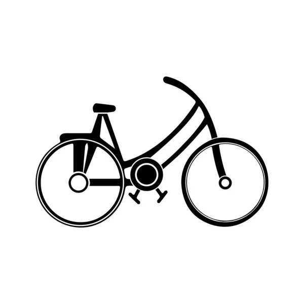 Fahrrad Symbol Vektor Logo Vorlage — Stockvektor