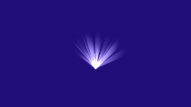 Прожектор Променями Літаючих Частинок Порожня Сцена Світлом Продукту Різдвяний Фон Стокове Відео 