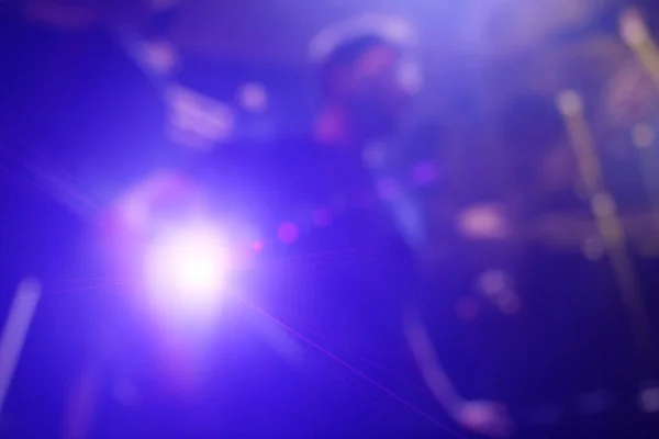 Bulanık Disko Kulübü Lazer Işıkları Gece Hayatı Kavramı Kokteyller Müzik — Stok fotoğraf