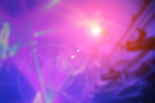 Zamazane Disco Club Laserowe Światła Kolorowe Pojęcie Życia Nocnego Koktajlami — Zdjęcie stockowe