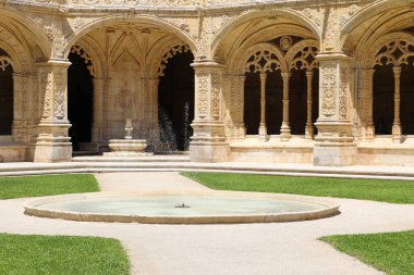 Lizbon, Portekiz 'deki Jeronimos Manastırı.