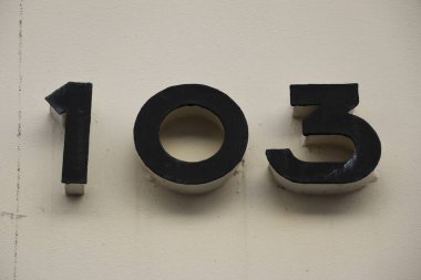 Bordeaux, Fransa 'da 103 numaralı ev.