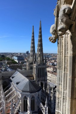 Fransa 'nın Bordeaux kentindeki Saint-Andre Katedrali.