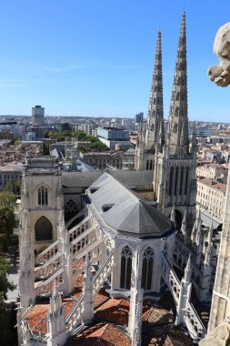 Fransa 'nın Bordeaux kentindeki Saint-Andre Katedrali.