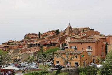Provence 'deki Roussillon köyü.