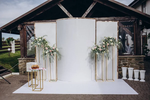 wedding photo-booth decoration. High quality photo