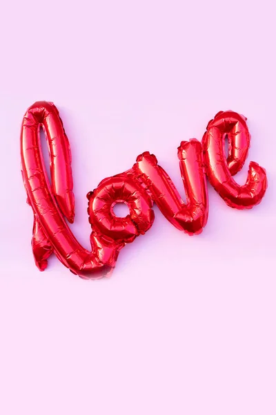 Fondo San Valentín Con Caja Regalo Signo Amor Fondo Festivo —  Fotos de Stock