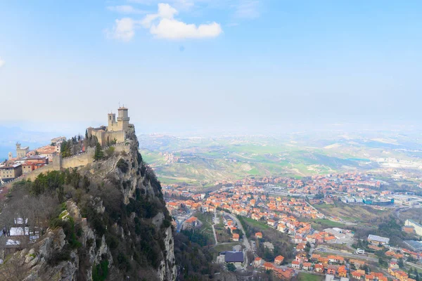 Guaita Fortress Oldest Most Famous Tower San Marino — Photo