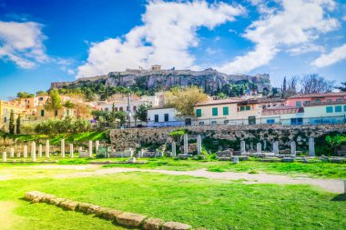 Antik Agora ve Akropolis tepesi, Atina Yunanistan