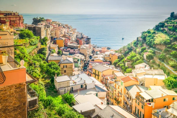 Manarila Pitoresca Cidade Cinque Terre Itália — Fotografia de Stock