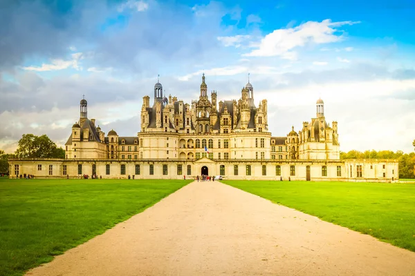 Замок Шамбор Платит Луар Франция — стоковое фото