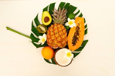 Yaz diyeti geçmişi, taze meyve düzlüğü sahnesi