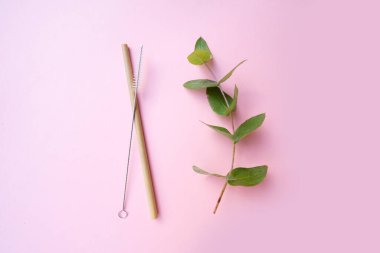 Sıfır atık kavramı, çevre dostu bitki bazlı saman içme