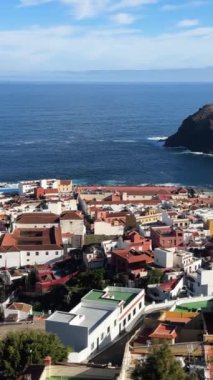 İspanya 'nın Garachico Tenerife kentindeki panorama