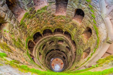 Portekiz, Sintra 'da Quinta da Regaleira' nın kabul töreni.