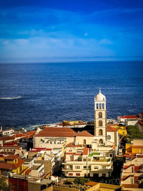 Garachico kasabası, Tenerife adası, Canarias, İspanya