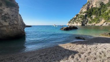 Marina Piccola Körfezi Rıhtımı, Capri Adası, İtalya