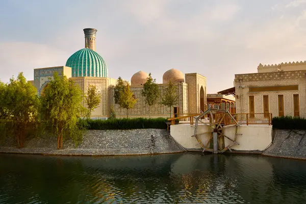 Samarkand 우즈베키스탄의 근처의 영원한 샤하르 레지스탄 복잡하고 — 스톡 사진