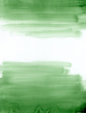 Parlak yeşil suluboya dokusu. El çizimi arkaplan