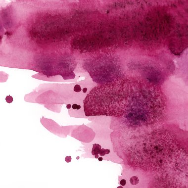 Parlak kırmızı ve bordo renkli suluboya. El çizimi arkaplan