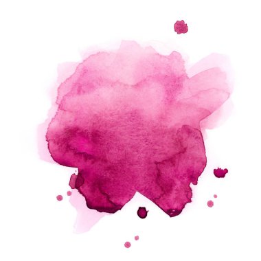 Parlak kırmızı ve bordo renkli suluboya. El çizimi arkaplan