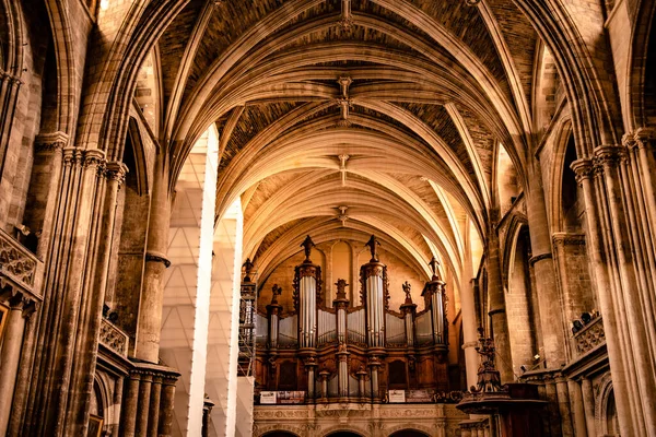 Bordeaux Francja Sierpnia 2022 Katedra Bordeaux Kościół Rzymskokatolicki Andrzeja Słynny — Zdjęcie stockowe