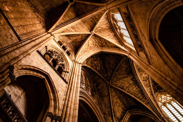Katedral Bordeaux Dalamnya Gereja Saint Andrew Katolik Roma Gedung Wisata — Stok Foto