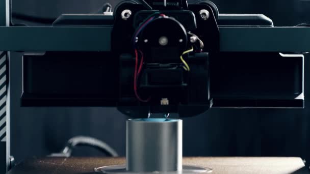 Imprimante Imprime Rapidement Produit Aide Modèles Filaments Cad — Video
