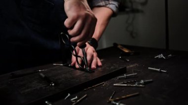 Ana Montaj Modern Mobilya Atölye Kullanım Aletleri, Bir El Yapımı Diy Konsepti somutlaştırma