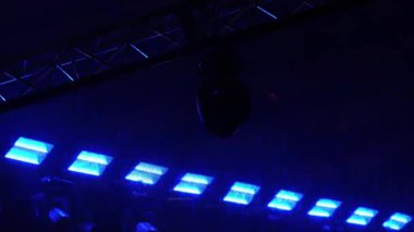 Müzik Konserinde Dokulu Sahne Işığı Arkaplanı