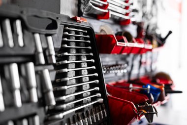 Otomatik Mekanik Anahtarları ve Soket Setleri için Garaj Duvara Bağlı Araç Düzenleyici