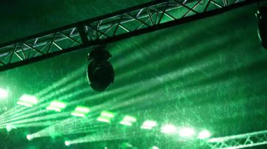 Müzik Konserinde Dokulu Sahne Işığı Arkaplanı