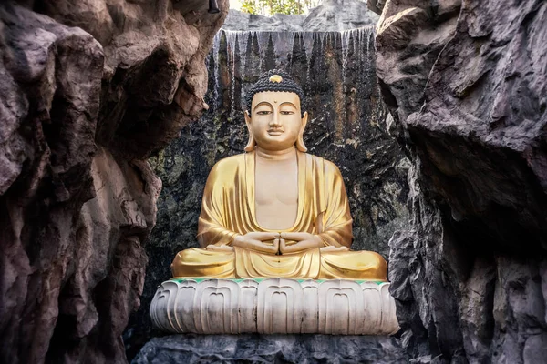 Estatua Buda Oro Tailandia —  Fotos de Stock
