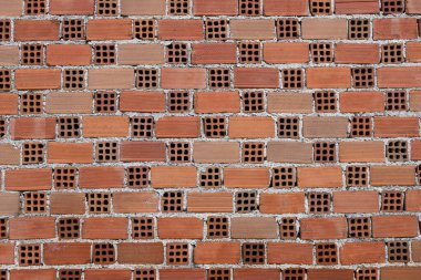 Kırmızı tuğla duvar arka plan için