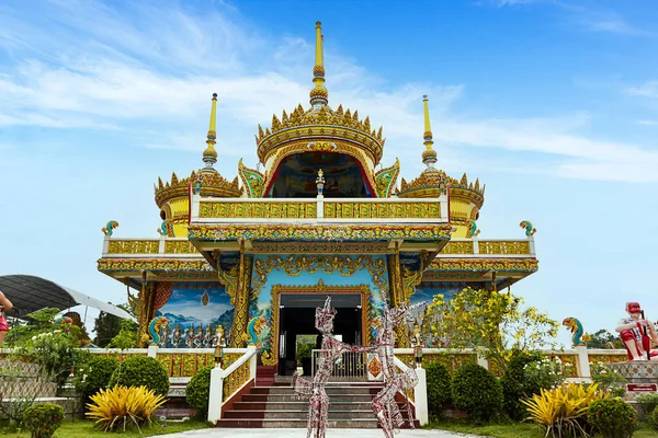 Thung Song Bölgesi Nakhon Thammarat Tayland Daki Wat Kang Pla — Stok fotoğraf