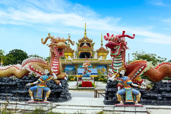 Thung Song区Wat Kang Pla寺庙Nakhon Thammarat省 — 图库照片