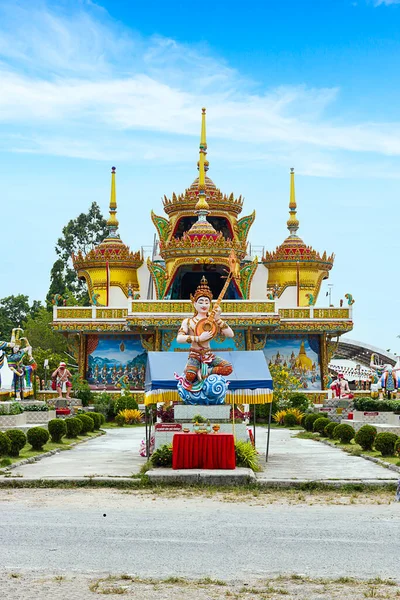 Nakhon Thammarat泰国的Wat Kang Pla寺庙 — 图库照片