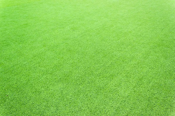Green Color Artificial Field Grass Background — Stock Photo, Image
